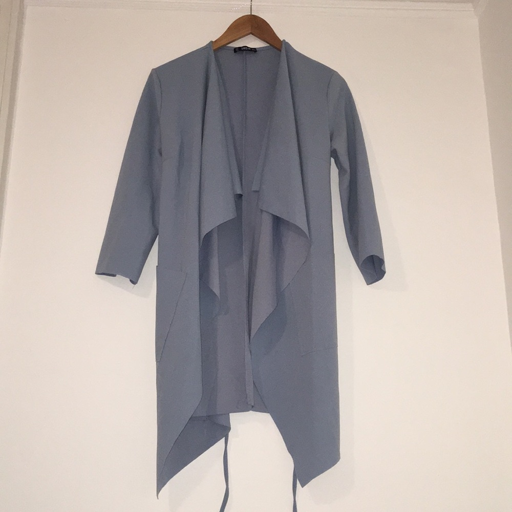 🎉3 items for $20! Blue Duster Jacket